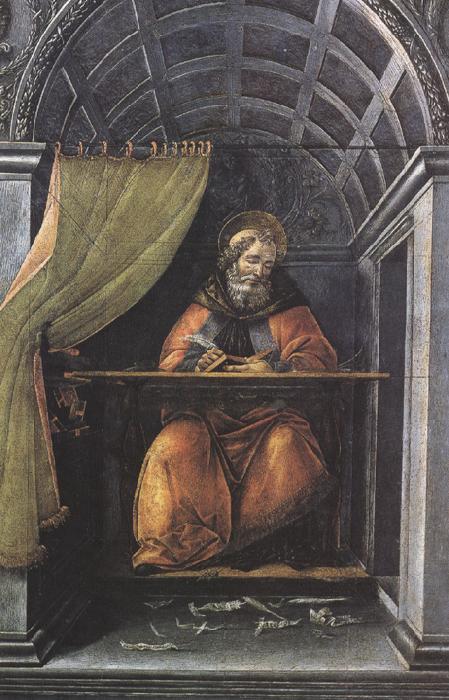 Sandro Botticelli St Augustine in his Study (mk36)
